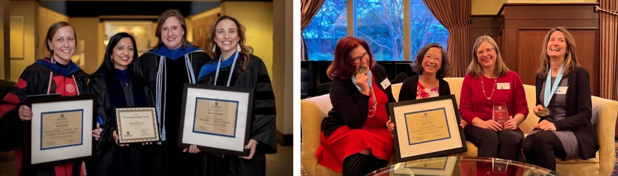Faculty members recognized with university awards